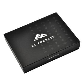    Dámska kožená kľúčenka EL FORREST 6030-480 červená 12,3 x 7,5 x 1,5 cm