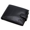  EL FORREST 709-67 RFID čierna pánska kožená peňaženka 13 x 9,5 x 3 cm