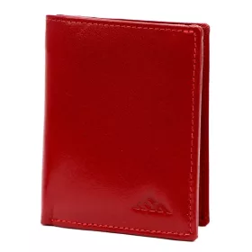    EL FORREST 854-480 RFID červená dámska kožená peňaženka 8 x 10 x 1,5 cm