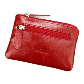    EL FORREST 858-480 červená kožená dámska aktovka 11 x 7,5 x 1,5 cm