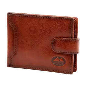    EL FORREST 916-29 RFID hnedá pánska kožená peňaženka 11,5 × 8,5 cm