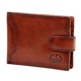    EL FORREST 916-29 RFID hnedá pánska kožená peňaženka 11,5 × 8,5 cm