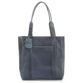    Dámska kožená modrá taška cez rameno Burkely Just Jackie