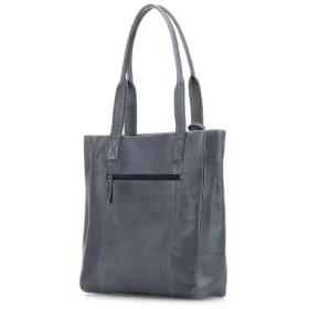    Dámska kožená modrá taška cez rameno Burkely Just Jackie