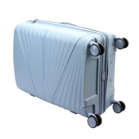   Pierre Cardin SARA04 204 - 24 svetlomodrý pevný kufor 42 x 65 x 26 cm