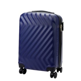    Pierre Cardin MED12 - 20 tmavomodrý pevný kabínový kufor 38 x 58 x 21 cm