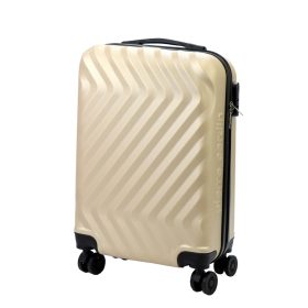    Pierre Cardin MED12 - 20 béžový pevný kabínový kufor 38 x 58 x 21 cm