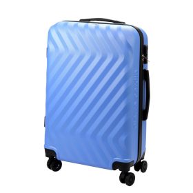    Pierre Cardin MED12 - 24 svetlomodrý pevný stredný kufor 43 x 68 x 23 cm