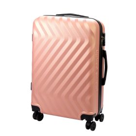    Stredný kufor Pierre Cardin MED12 - 24 práškovej farby s tvrdými stranami 43 x 68 x 23 cm