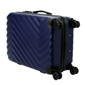    Pierre Cardin MED12 - 24 tmavomodrý stredný kufor s tvrdou stranou 43 x 68 x 23 cm