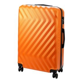    Pierre Cardin MED12 - 28 oranžový veľký pevný kufor 48 x 78 x 26 cm