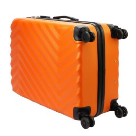    Pierre Cardin MED12 - 28 oranžový veľký pevný kufor 48 x 78 x 26 cm