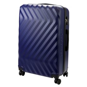    Pierre Cardin MED12 - 28 tmavomodrý veľký pevný kufor 48 x 78 x 26 cm