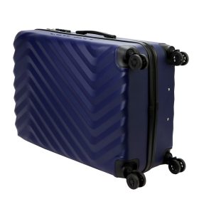    Pierre Cardin MED12 - 28 tmavomodrý veľký pevný kufor 48 x 78 x 26 cm