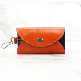    Florence ITK-01 oranžová kožená unise x držiak na pilníky