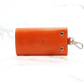   Florence ITK-01 oranžová kožená unise x držiak na pilníky