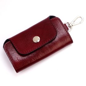    Florence ITK-02 bordový držiak na pilník z hovädzej kože 11 x 6 x 2,5 cm