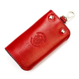    Florence ITK-02 červený držiak na pilník z hovädzej kože 11 x 6 x 2,5 cm