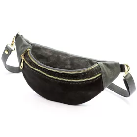    Luka 24-017-01 M šedá dámska taška z hovädzej kože 33 x 15 x 9 cm