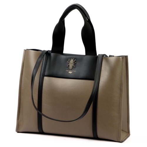 .EGO ECR0006IN 030024JZ női rostbőr táska 38 x 29 x 11 cm