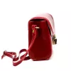  Dámska kožená crossbody kabelka Florence 51 červená 18,5 x 14 x 8 cm