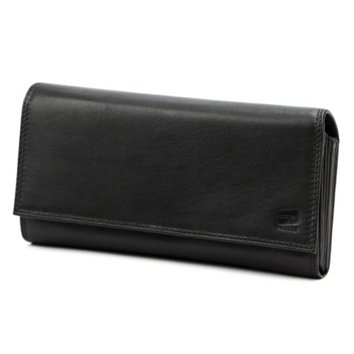  Nordee ADL07-01 čierna pánska peňaženka z hovädzej kože 19 x 10 x 5 cm