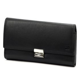    Nordee ADL07-02 čierna pánska peňaženka z hovädzej kože 19 x 12 x 4,5 cm