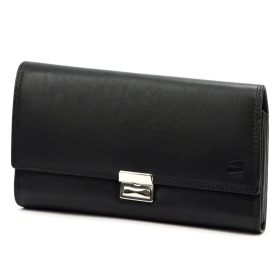    Nordee ADL07-02 čierna pánska peňaženka z hovädzej kože 19 x 12 x 4,5 cm