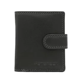    Čierna pánska peňaženka z hovädzej kože Peterson PTN G372L-GKA