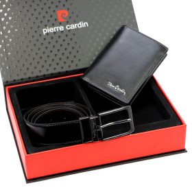    Pierre Cardin ZG-4-326-FWJ pánska darčeková súprava z hovädzej kože