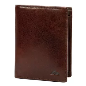    EL FORREST 705-28 hnedá pánska peňaženka z hovädzej kože RFID 10 x 13 x 3 cm