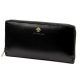  Luxusná 77188-9 RFID čierna dámska peňaženka z hovädzej kože 19 x 10 x 2,5 cm