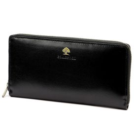    Luxusná 77188-9 RFID čierna dámska peňaženka z hovädzej kože 19 x 10 x 2,5 cm