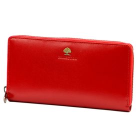    Luxusná 77188-9 RFID červená dámska peňaženka z hovädzej kože 19 x 10 x 2,5 cm