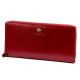  Luxusná 77188-9 RFID bordová dámska peňaženka z hovädzej kože 19 x 10 x 2,5 cm
