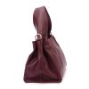  Dámska kožená kabelka Luka 24-058 bordovej farby, taška cez rameno 33 x 19 x 17 cm