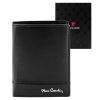  Pánska kožená peňaženka Pierre Cardin YS605 326 čierna 10 x 13 x 3 cm