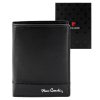  Pánska kožená peňaženka Pierre Cardin YS605 326 čierna 10 x 13 x 3 cm