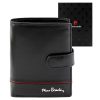  Pánska kožená peňaženka Pierre Cardin YS605 326A čierno-červená 10,5 x 13 x 3 cm