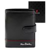  Pánska kožená peňaženka Pierre Cardin YS605 326A čierno-červená 10,5 x 13 x 3 cm