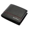  Pánska kožená peňaženka Pierre Cardin YS605 324 čierno-červená 12 x 10 x 3 cm
