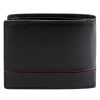 Pánska kožená peňaženka Pierre Cardin YS605 324 čierno-červená 12 x 10 x 3 cm