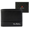  Pánska kožená peňaženka Pierre Cardin YS605 323 čierna 11 x 8,5 x 2,8 cm