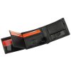  Pánska kožená peňaženka Pierre Cardin YS605 323 čierno-červená 11 x 8,5 x 2,8 cm