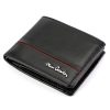  Pánska kožená peňaženka Pierre Cardin YS605 323 čierno-červená 11 x 8,5 x 2,8 cm