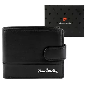    Pánska kožená peňaženka Pierre Cardin YS605 323A čierna 11,5 x 8,5 x 2,8 cm
