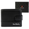 Pánska kožená peňaženka Pierre Cardin YS605 323A čierna 11,5 x 8,5 x 2,8 cm