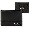 Pánska kožená peňaženka Pierre Cardin YS605 8806 čierno-červená 12 x 9,5 x 3 cm