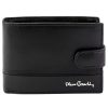  Pánska kožená peňaženka Pierre Cardin YS605 8806A čierna 12,5 x 9,5 x 3 cm