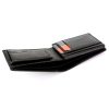  Pánska kožená peňaženka Pierre Cardin YS605 8825 čierno-červená 11 x 9 x 2,8 cm